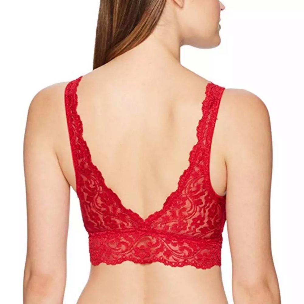 New! Red Lace Bralette - Picture 6 of 7